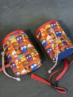 麦门信徒2 防水耐脏耐磨布料 腰挂攀岩镁粉袋 难度粉包 手工原创