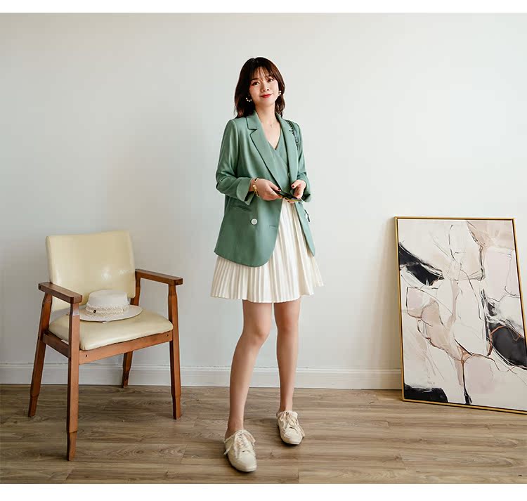 网红西装套装ron原创设计感小众