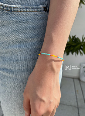 HAPPYVIBE薄荷色手链