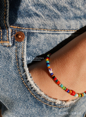 时尚精致质感不规则珠百搭手链