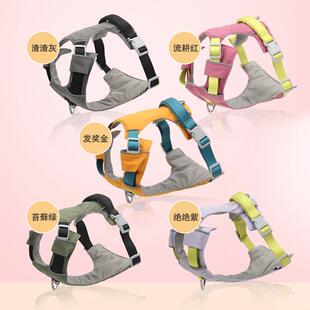 波波工字狗狗牵引绳狗链子宠物用品溜遛狗背心式胸背带小中大型犬