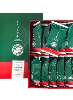 日本京都kyoto veneto宇治抹茶草莓巧克力夹心曲奇饼干