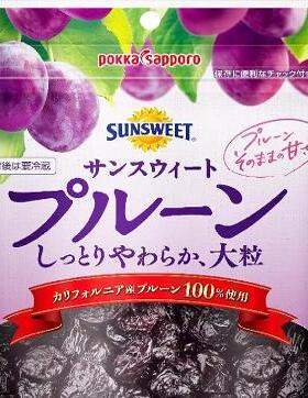 日本进口Pokka 札幌 拉链西梅小零食