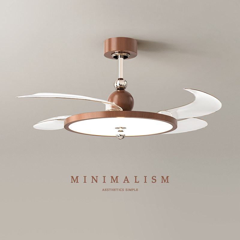 2026新款中古风餐厅风扇灯隐形静音一体电扇灯法式护眼书房卧室灯,家装灯饰光源,风扇灯,淘宝优惠券,粉丝福利购,淘宝优惠卷