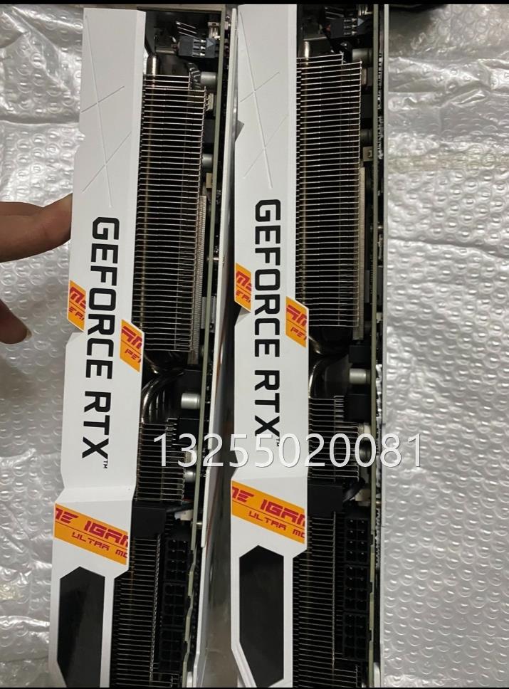 七彩虹igame rtx3080 10g ultra白色非矿游戏显卡渲染建模做图