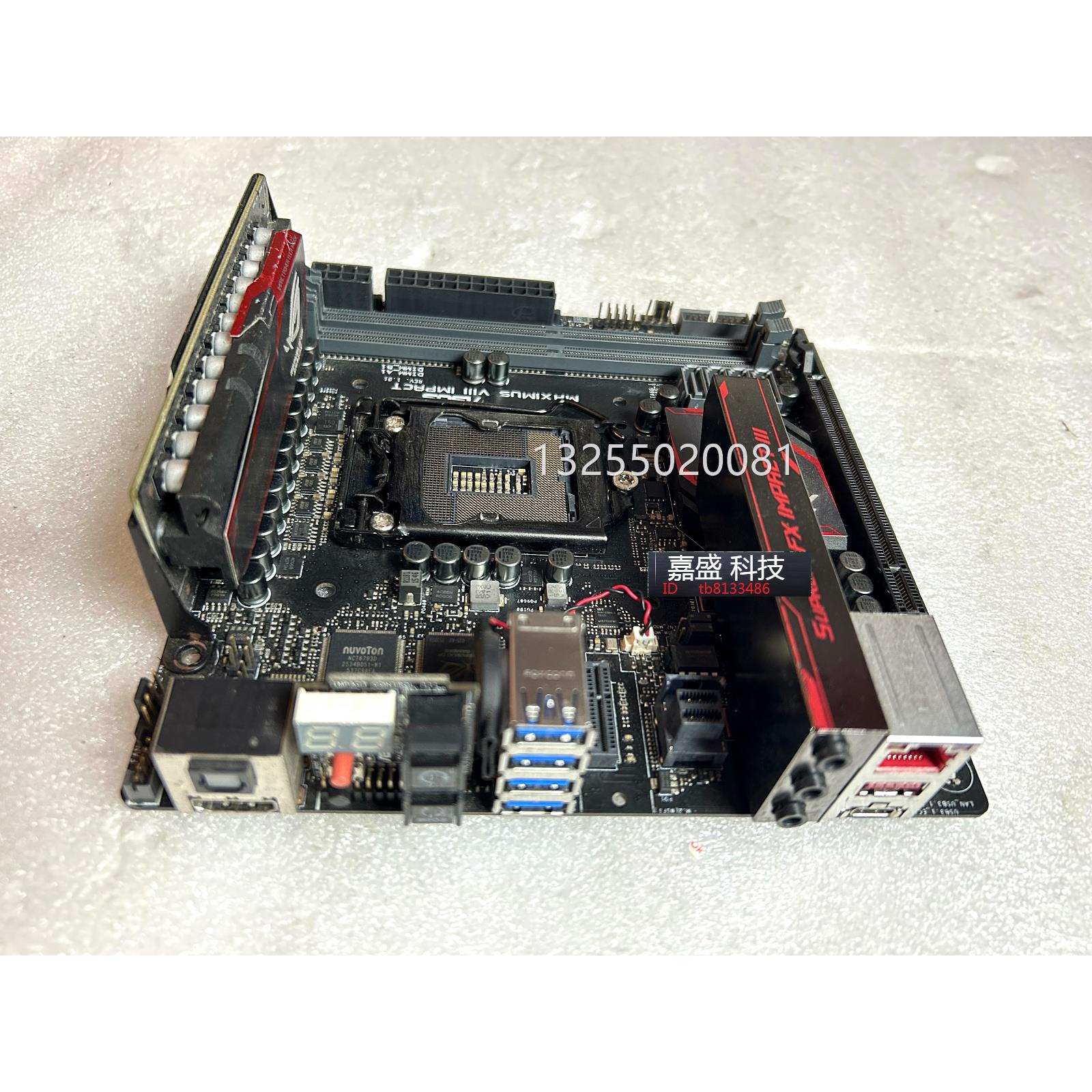 asus/华硕 maximus viii impact itx主板1151针z170玩家国度m8i