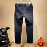 针织高弹磨毛薄绒8637P185冬季男修身牛仔裤控260低成交240，男装牛仔裤，钱塘6008(原3014)