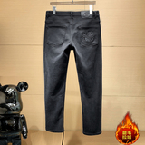 图案错误磨毛薄绒9393P180冬季男修身牛仔裤控255低成交235，男装牛仔裤，钱塘6008(原3014)