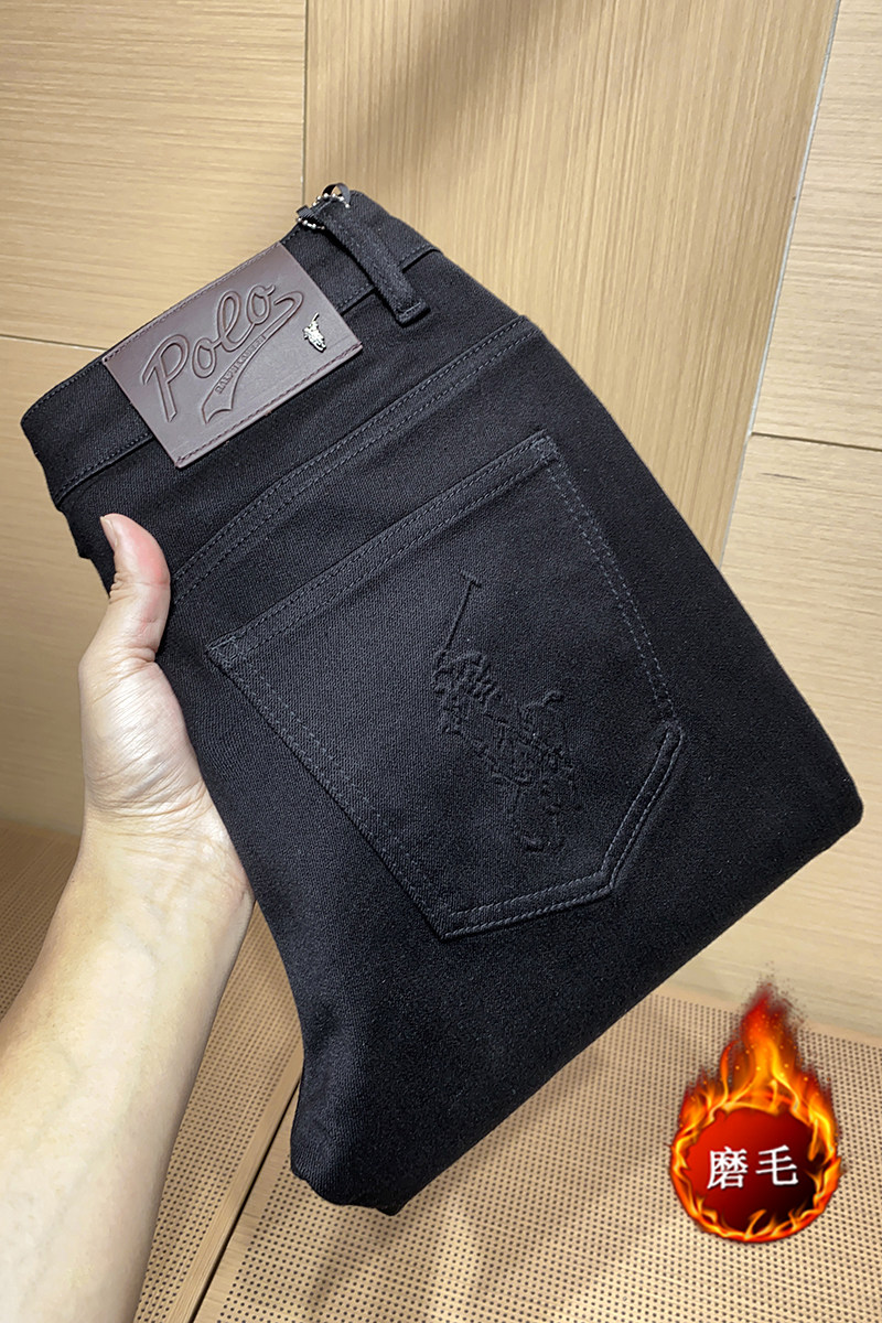 磨毛薄绒不褪色8621P175冬季男修身牛仔裤控245低成交225,男装牛仔裤,钱塘6008(原3014)