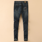 字母错误8616P180秋冬男士修身小直筒牛仔裤控255低成交235，男装牛仔裤，钱塘6008(原3014)