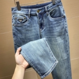 字母错误货号6610P175春夏男士修身九分牛仔裤终端售价248，男装牛仔裤，钱塘6008(原3014)