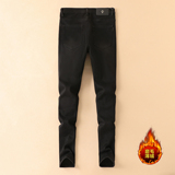 磨毛薄绒针织高弹8637P185冬季男修身牛仔裤控260低成交240，男装牛仔裤，钱塘6008(原3014)