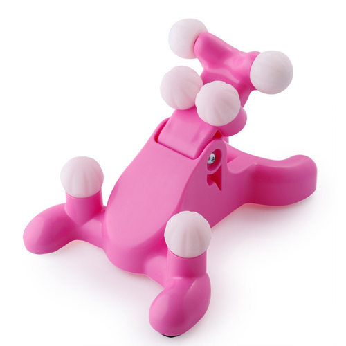 美丽平衡颈椎护理按摩器新款家用手动按压颈肩硅胶防滑按摩仪