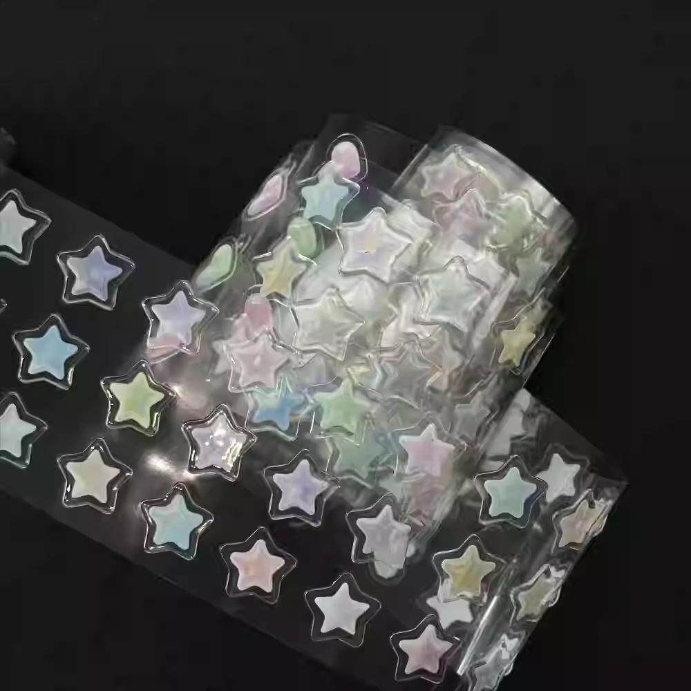 人生磁带LIFETAPE Multicolor 滴胶材质循环分装星期爱心星星新品