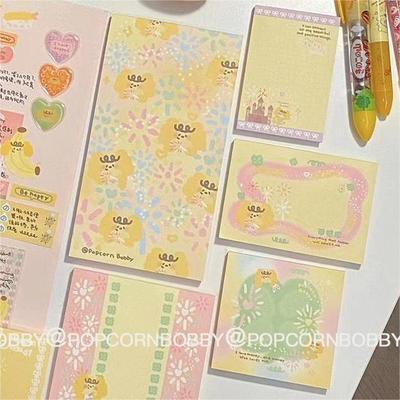 PopcornBobby炸糊狗原创设计烟花幸运堡新年啦便签分装文具手帐