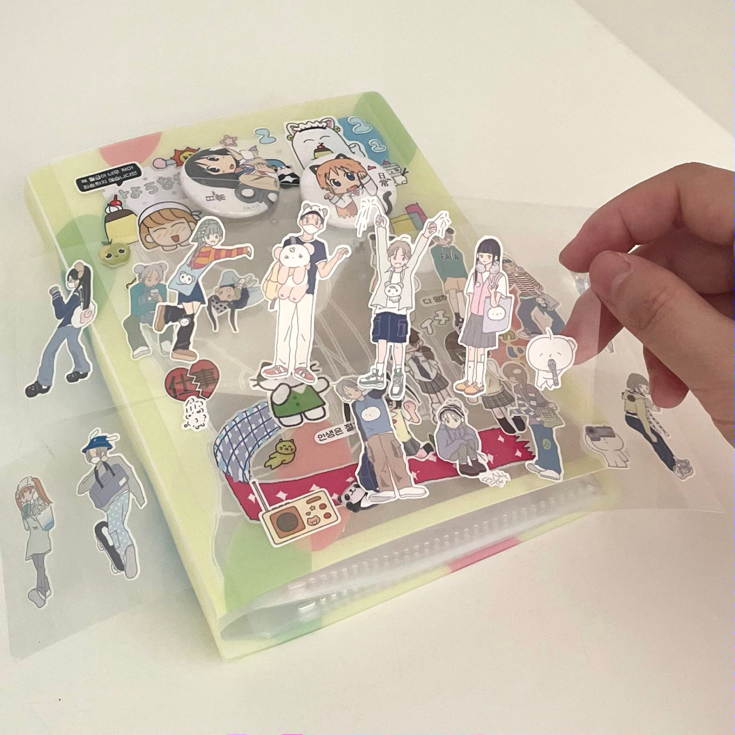 苹果爸爸修学之旅胶带分装