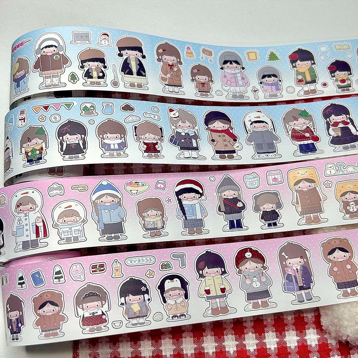 哇卡哇卡贴纸卷妹宝分装合集