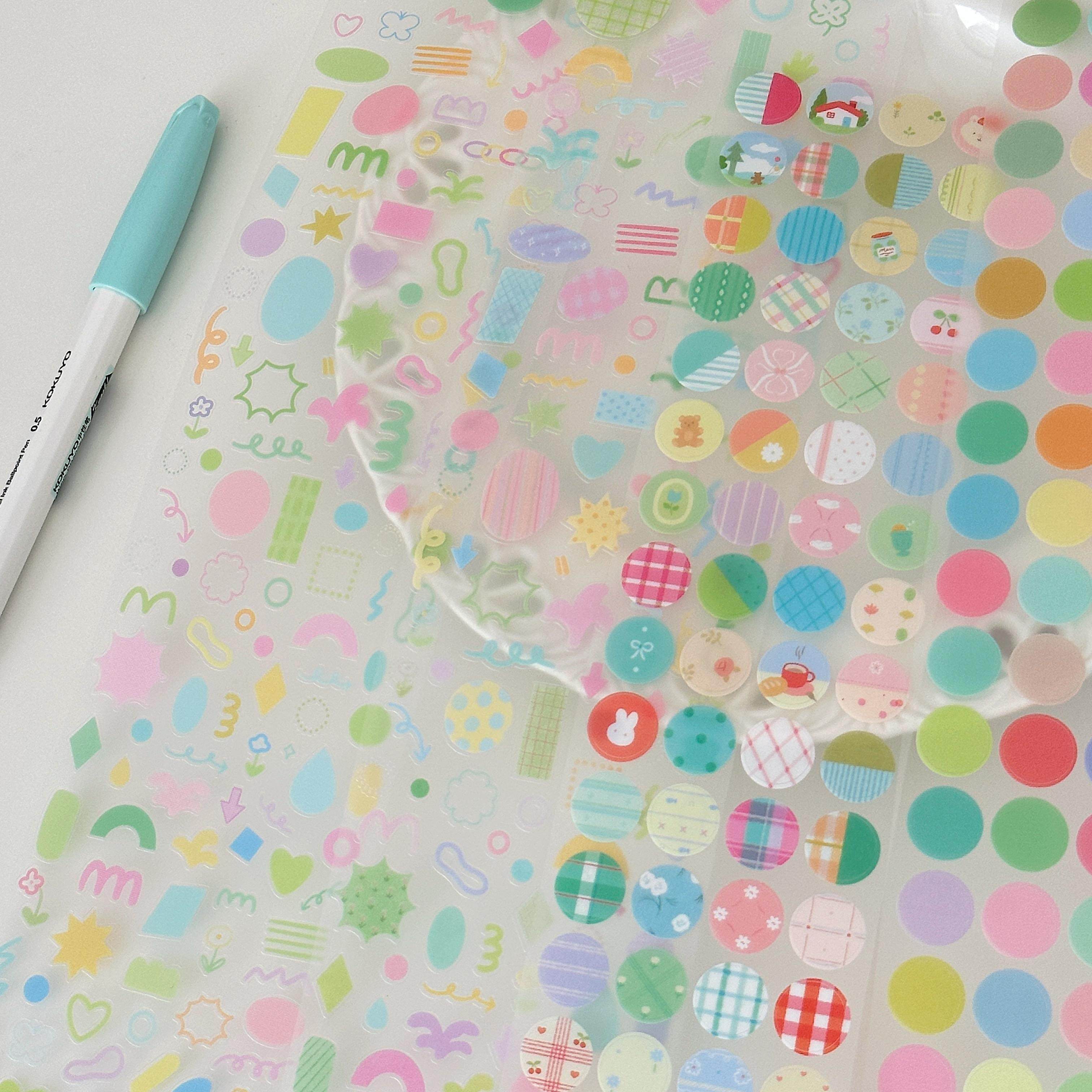 Springforth 点缀集 圆点集 童趣 分装贴纸卷基础小元素点缀贴纸,文具电教/文化用品/商务用品,和纸胶带,淘宝优惠券,粉丝福利购,淘宝优惠卷