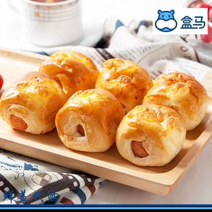 盒马生鲜超市芝士肠仔包烘焙面食手工小吃网红美食国内代购顺丰