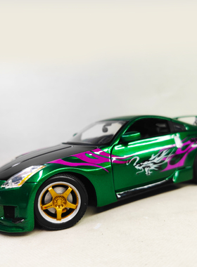 1 18 solido 日产 天际线SKYLINE GTR r34合金汽车模型改装定制男