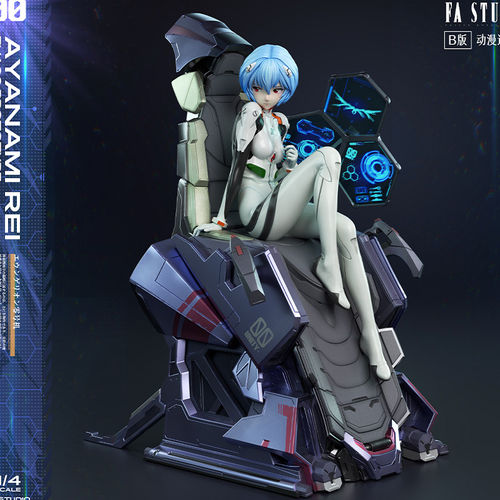 七月gk FA STUDIO 新世纪EVA 完整零号机+机甲战士绫波丽手办预定