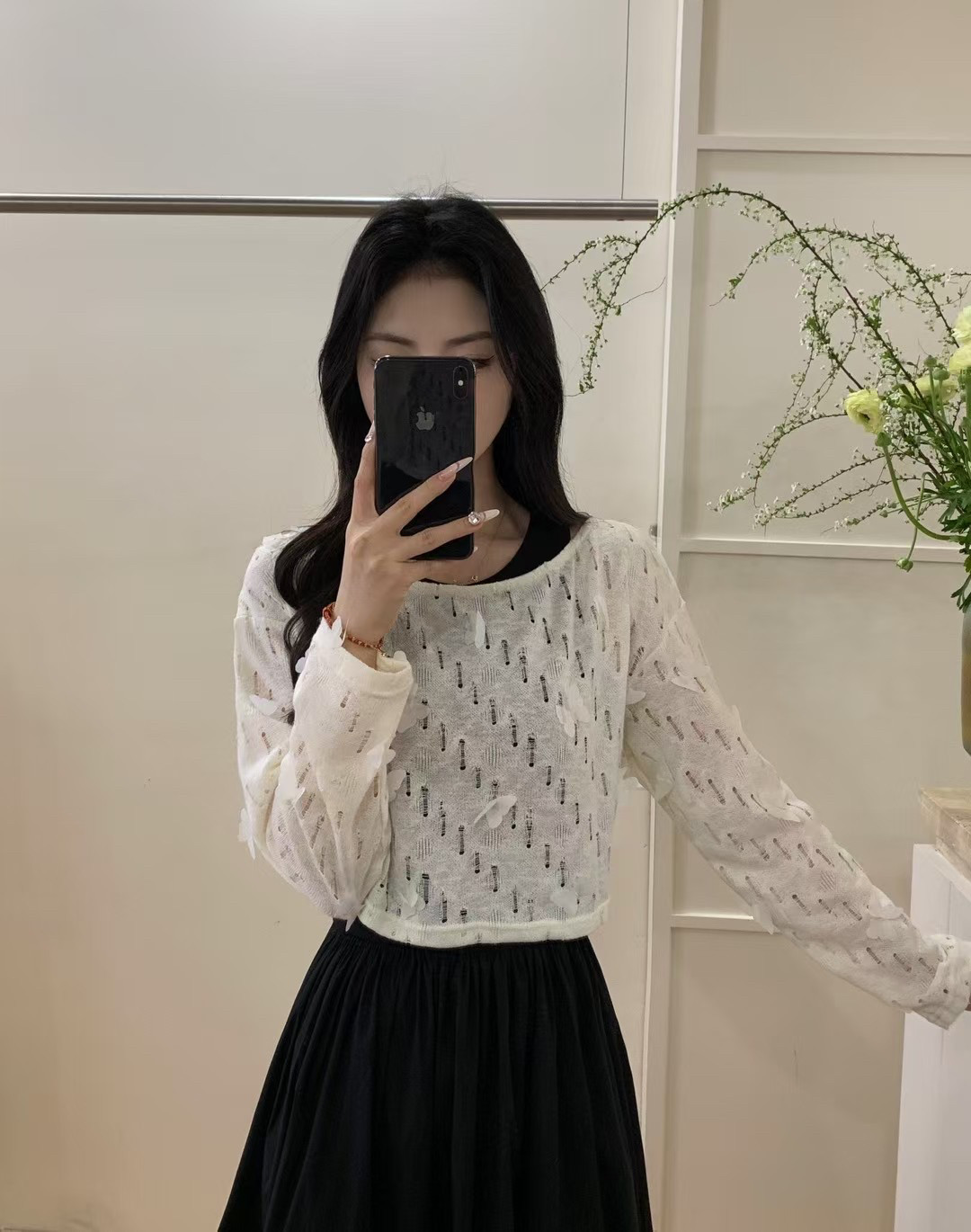 法式轻熟风御姐罩衫背心连衣裙套装女春秋氛围感韩系绝美两件套