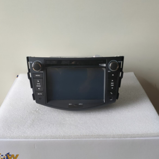 适用老款丰田RAV4专用原装DVD导航一体机蓝牙倒车语音无损安装