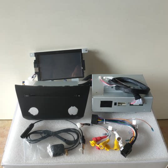 1奇瑞艾瑞泽7专用原装DVD导航一体机蓝牙倒车语音无损安装带按键