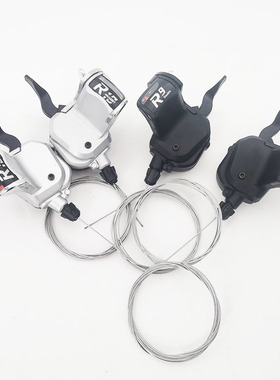 微转microshift平把公路自行车指拨9速10速不定位碎档兼容禧玛诺