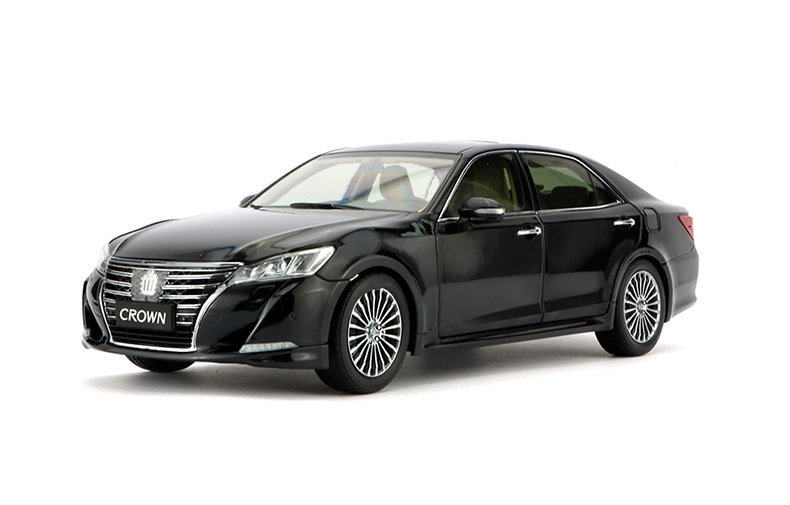 热销1:18 厂家一汽丰田皇冠2016款 车模toyota crown仿真汽车模型