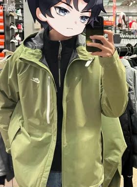 Nike耐克男子软壳冲锋衣夹克外套