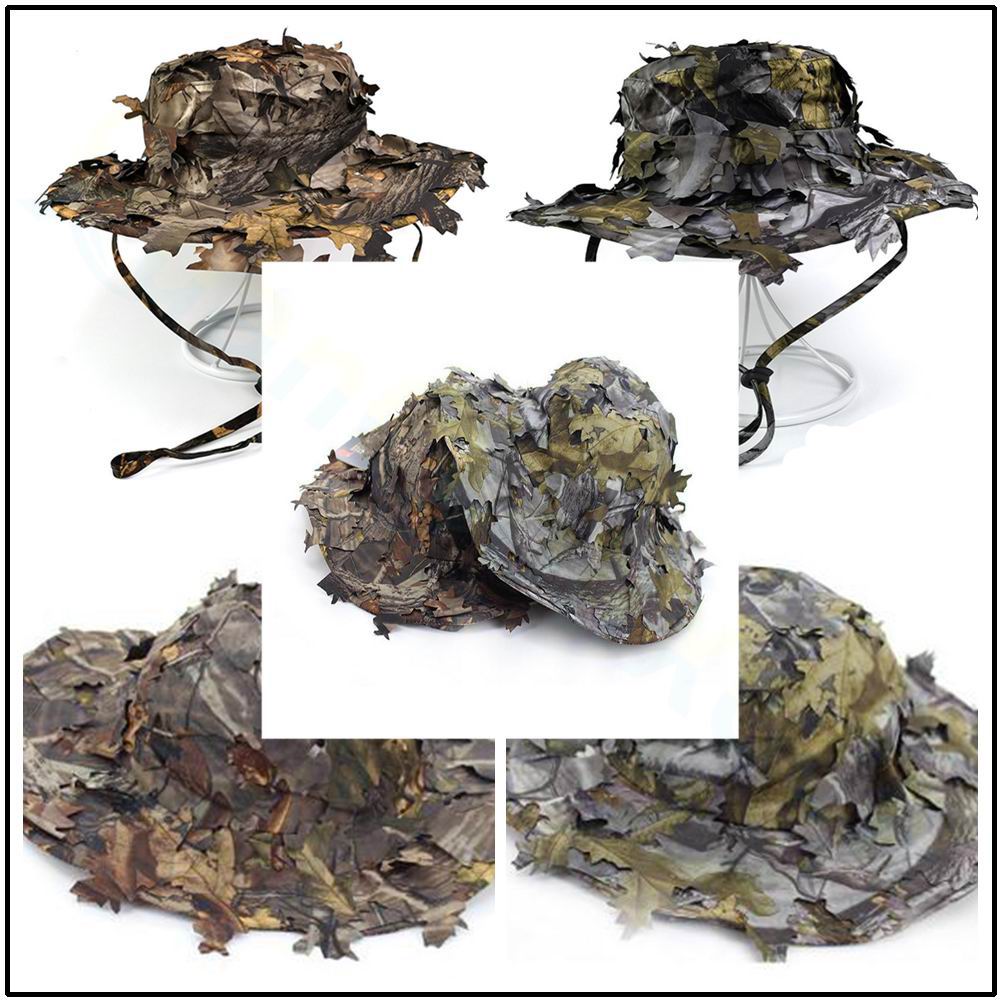 旋购夏季迷彩奔尼帽男战术渔夫帽