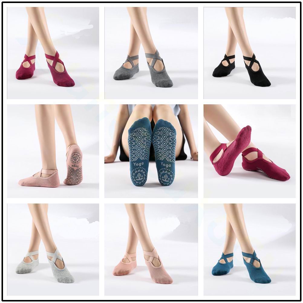 瑜伽袜冬季专业地板袜防滑舞蹈袜