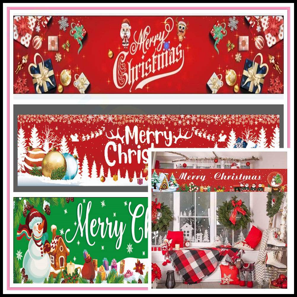 旋购3M圣诞节横幅万圣节派对横幅