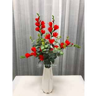 香雪兰材料套装 丝袜花手工DIY材料教学 包邮 淘花缘丝网花材料套装