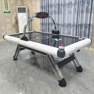 梵木出品新款 成人儿童桌上冰空气曲棍球桌气旋悬球电子语音计分