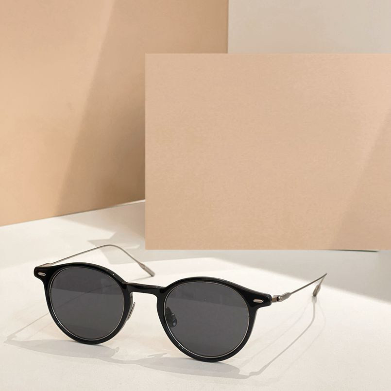 时尚新款太阳眼镜高品质高质感百搭遮阳潮酷大气金属圆框Campbell