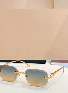 时尚新款太阳眼镜高品质高质感百搭遮阳潮 大气CT 06224J无框