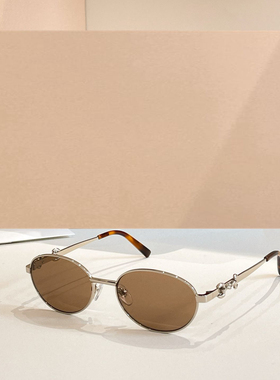 时尚新款太阳眼镜高品质高质感百搭遮阳潮大气2221OK金属小框