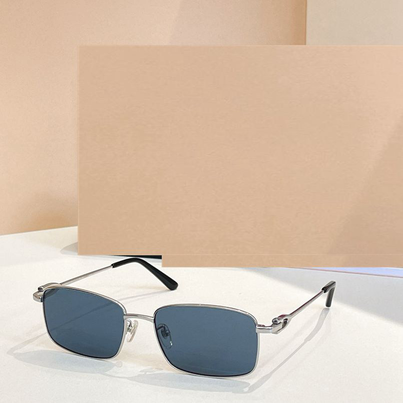 时尚新款太阳眼镜高品质高质感百搭遮阳潮 大气0369O方框金属