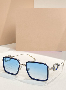 时尚新款太阳眼镜高品质高质感百搭遮阳潮大气1744L方框板材
