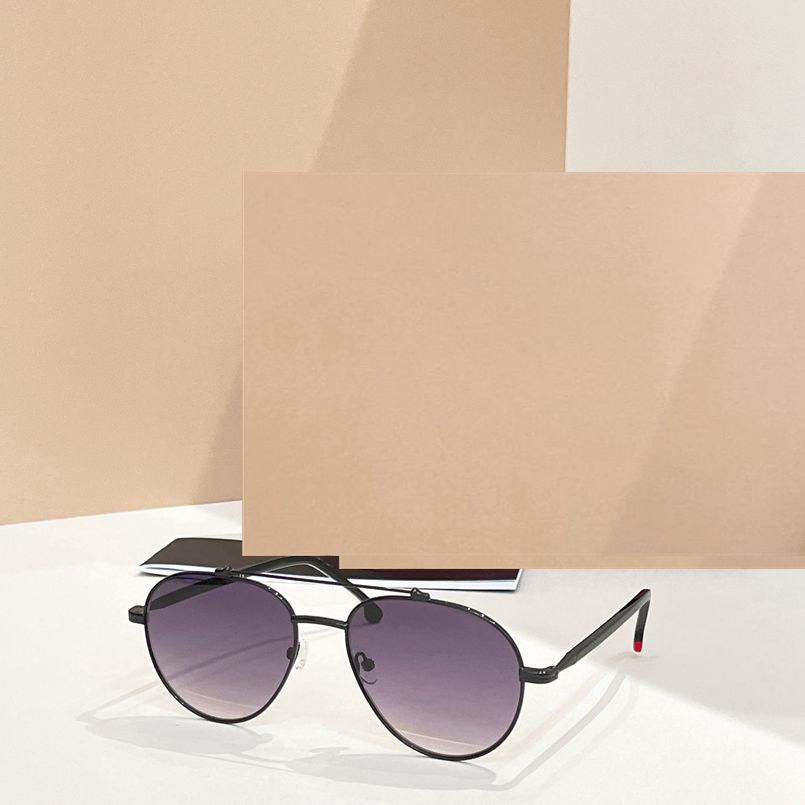 时尚新款太阳眼镜高品质高质感百搭遮阳潮 大气FAI4926金属小框