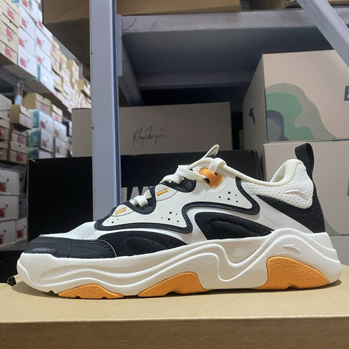 安踏正品春夏休闲网面潮青年学院情侣板鞋后浪3代运动鞋112328052