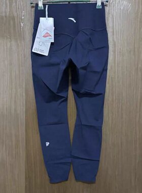 安踏正品 春秋休闲健身训练青年紧身针织女潮流运动长裤162437332