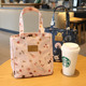韩国可爱小清新防水牛津布手提袋小方包休闲外出妈咪包遛娃手拎包