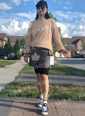 清仓现货加拿大露露宽松版型毛衣Total Ellipse Sweater