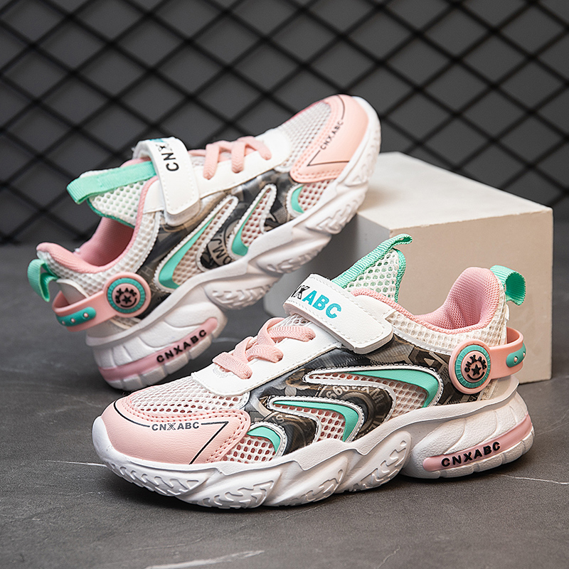 ABC透气休闲软底防滑儿童运动鞋