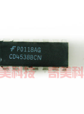 【全新原装】CD4538BCN CD4538 直插16脚 双稳态多谐振荡器IC芯片