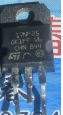 【原装拆机】STP17NF25 17NF25 铁头 MOS场效应管 250V 17A TO220