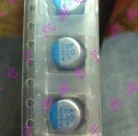 【全新】台式机电脑主板显卡固态电容 4V 330UF 4V330UF 贴片2脚